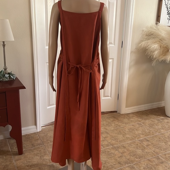 KRISTA LARSON DESIGNS MAXI LINEN DRESS - Picture 4 of 14